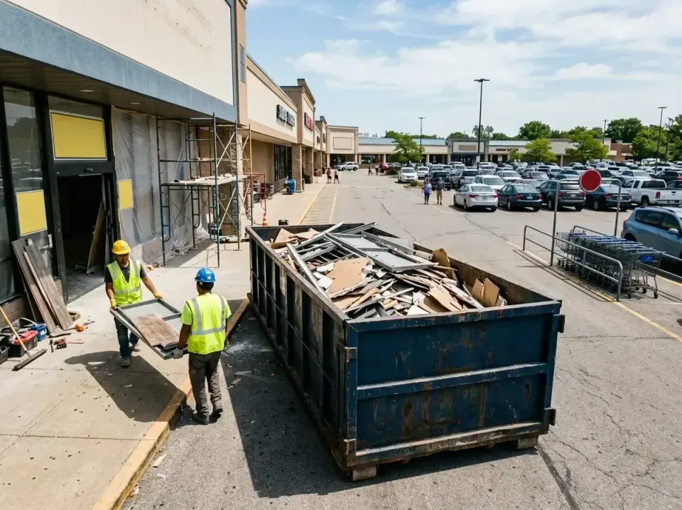 retail-store-renovation-debris-003 — frequently asked questions, Roll-off Dumpster Rentals in Jacobus, PA